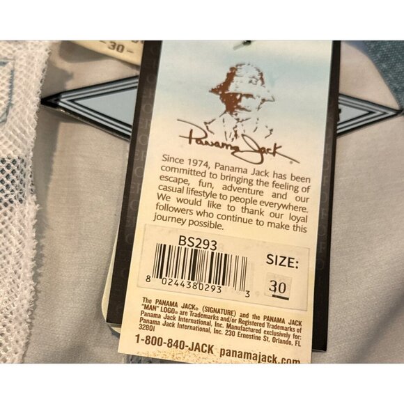 Panama Jack Men's Hybrid Quick Dry Shorts Green Size 30 NWT - Picture 4 of 5